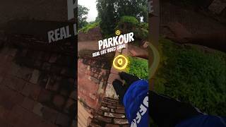 real life video game 🏃🔥😱parkour viralvideo videogames templerun videoediting animation [upl. by Megan953]