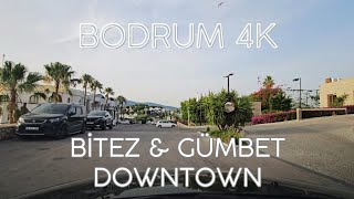 Bodrum 4K Drive in Bitez and Gümbet Neighborhoods in June 2024 Sightseeing Driving Tour Video [upl. by Salchunas475]