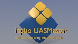 inpho UASMaster  Quick Processing including batch [upl. by Deibel887]