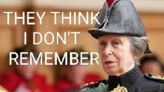 PRINCESS ANNE WAS DELIBERATELY ATTACKED AND SHE REMEMBERS THE INCIDENT FEIGNING AMNESIA 👿🔮 [upl. by Vic403]