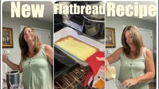 3 Ingredients Flourless Flatbread keto ketodiet ketorecipes [upl. by Onitsuj]