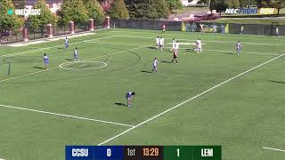 Le Moyne College Mens Soccer vs Central Connecticut State University Highlights 10202024 [upl. by Trini]