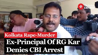 ExPrincipal of RG Kar Medical College Sandip Ghosh Appears Before CBI Denies Arrest [upl. by Sherl]