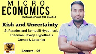 Lecture06 RISK AND UNCERTAINTY MICROECONOMICS [upl. by Acined361]