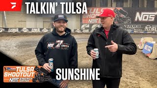 Talkin Tulsa Tyler Courtney Returns To Tulsa Shootout And Chili Bowl [upl. by Ellenhoj61]