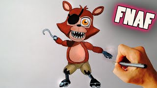 Adventure Foxy ✎ FNAF WORLD ✎ HOW TO DRAW [upl. by Flaherty]