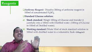 Carbohydrate Estimation by Anthrone Reagent [upl. by Kubetz]