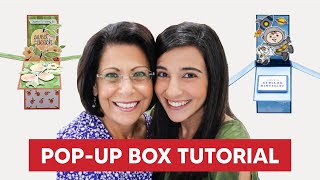 Pop Up Box Cards  Special Edition YouTube Premier 🥳 [upl. by Cassondra]