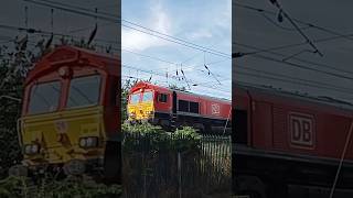 66144 passes through Flitwick from Toton North Yard to Cricklewood Curve Jn 14924 [upl. by Ayiram]