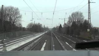 Führerstandsmitfahrt von Langwedel nach BremenHBF 2 Cabdrive to BremenHBF [upl. by Jacquenetta906]