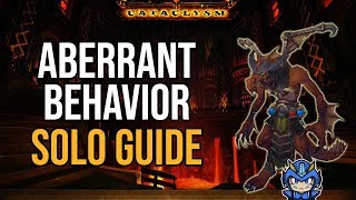 World of Warcraft Achievement Aberrant Behavior Solo [upl. by Wilinski]