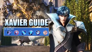 HOW TO PLAY XAVIER  COMBO GUIDE BUILD AND TIPS [upl. by Faina]