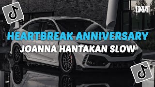 DJ HEARTBREAK ANNIVERSARY MASHUP JOANNA HANTAKAN SLOW VIRAL TIKTOK [upl. by Reifnnej]