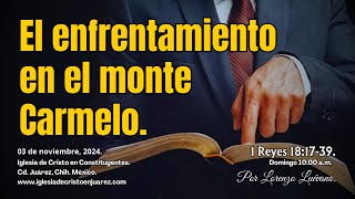 Enfrentamiento en el monte Carmelo 1 Reyes 181739 [upl. by Eel]