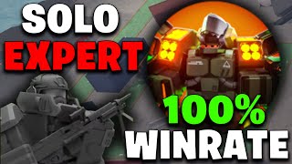 EASIEST SOLO EXPERT MODE STRATEGY  TOWER DEFENSE X ROBLOX [upl. by Clevey350]