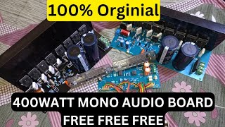 SALE OPEN🤑 FREE  400WATT MONO AUDIO BOARD  MONO AMPLIFIER BOARD [upl. by Clemente]