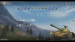 WoT Blitz T342 Gameplay  Medium Wars [upl. by Enhpad152]