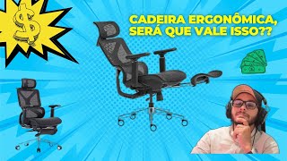 cadeira ergonômica com melhor preço [upl. by Ingunna]