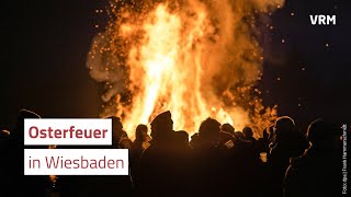 Wo und wann in Wiesbaden die Osterfeuer brennen [upl. by Anawahs]