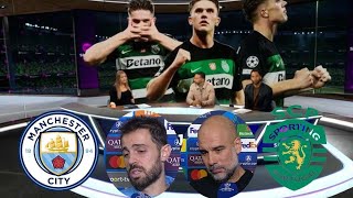 Sporting Lizbon vs Man City Post Match analysis [upl. by Caz84]