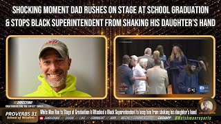 WHlTE Man A ttcked a BIack Superintendent  Graduation to keep him from shaking his daughter’s hand [upl. by Axel776]