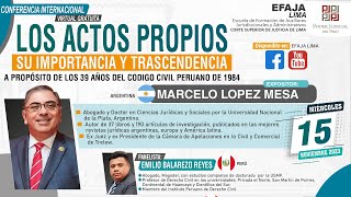 15112023 📚 Conferencia Los Actos Prohibidos Su importancia y Trascendencia  MARCELO LOPEZ MESA [upl. by Reube]