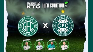 GUARANI X CORITIBA  TRANSMISSÃO TO MEU CORITIBA [upl. by Nolrah]