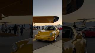 1993 964 Carrera RS 38 speed yellow porsche porsche911 porsche964 porsche911carrera [upl. by Lleryd]