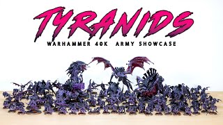 Army Showcase HIVEFLEET HYDRA Warhammer 40k Tyranids [upl. by Chrissa]