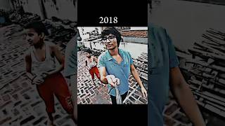 life journey 20182023 of sourav joshi 🧿🚀 shorts souravjoshivlogs7028 [upl. by Neffets]