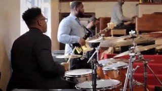 15yearold Jaylan Crout Playing Drums in Church Part 2 [upl. by Maurine]