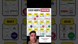 Every month dividend income shorts dividend passiveincome stockmarket dividendstocks [upl. by Froemming]