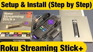 How to Install amp Setup Roku Streaming Stick Plus for Beginners [upl. by Savina]