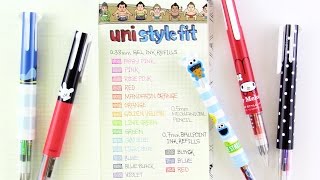 📚🖊 My Hobonichi Toolbox Uni Style Fit Multi Pens 📚🖊 [upl. by Jacki602]