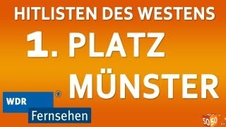 WDR  Hitlisten des Westens  Platz 1 Münster [upl. by Adao]