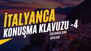 İtalyanca Konuşma Kılavuzu 4  İtalyanca Sıralı Sayılar Nedir [upl. by Lamiv323]