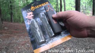 Gerber Bear Grylls Sharpener 31001270  Video Demo [upl. by Ayekal445]