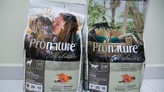 Comparing Pronature dog and cat food [upl. by Annerahs]