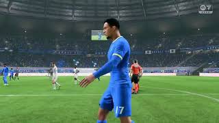 Gameplay FC 24  SSC Napoli  Fiorentina  Supercoppa Italiana  20232024 [upl. by Wileen]