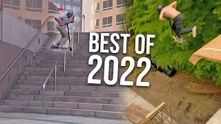 BEST SCOOTER TRICKS OF 2022 [upl. by Leahcimnaes]