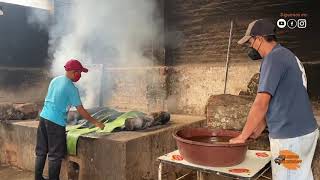 Elaboración de la barbacoa estilo Barbacoa el Taco Ranchero de Tulancingo [upl. by Asyar312]