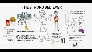 THE STRONG BELIEVER  Mufti Menk Animated [upl. by Marilou]