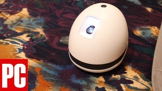 CES 2018 Keecker Multimedia Robot [upl. by Varion]