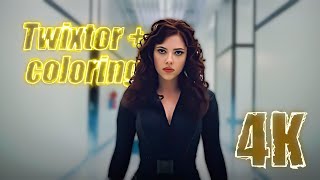 Natasha Romanoff Iron Man 2 4K scenepack with coloring for edits MEGA [upl. by Noivaz]