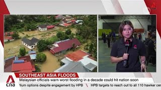 Over 95000 people evacuated as Malaysia braces for worst floods in a decade [upl. by Nonregla]