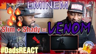 DADS REACT  VENOM MUSIC VIDEO x EMINEM  IS SLIM SHADY VENOM   REACTION [upl. by Nelra]