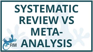 Systematic review vs metaanalysis  What’s the difference [upl. by Otirecul]