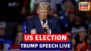 US Election 2024 live updates Trump campaigns on the East Coast Harris hits Michigan  America [upl. by Iman]