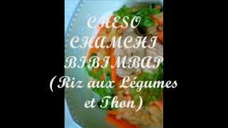 Cuisine Coréenne Riz aux Légumes et Thon Sans Ail Facile Et Rapide [upl. by Loris50]