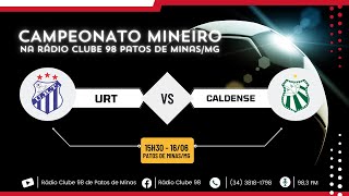 Campeonato Mineiro do Módulo II – URTxCALDENSE – Nona Rodada 16062024 [upl. by Wallach]